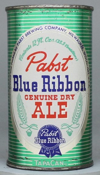 Pabst Blue Ribbon Ale Flat Top Can