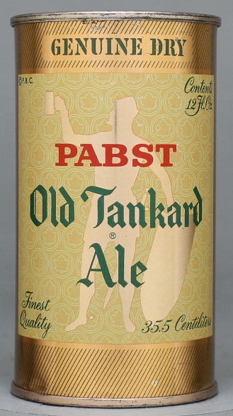 Pabst Old Tankard Ale Flat Top Can