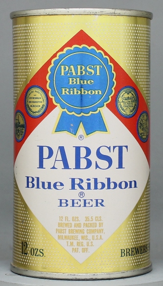 Pabst (test) Beer Flat Top Can