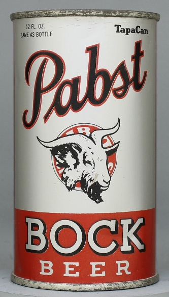 Pabst Bock Flat Top Can