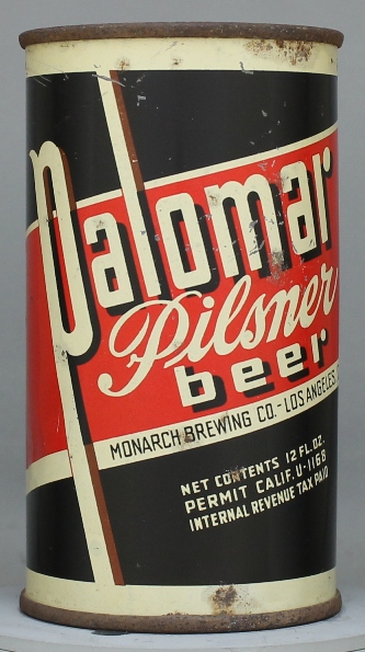 Palomar Pilsner Beer Flat Top Can