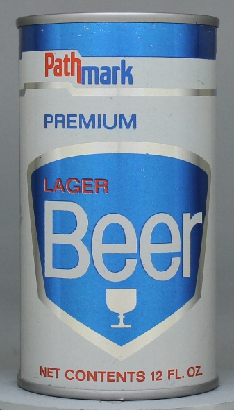 Pathmark Premium Beer Flat Top Can