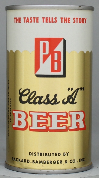 Pb Class A Beer Flat Top Can