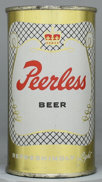 Peerless Beer Flat Top Can