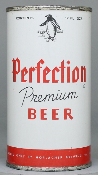 Perfection Premium Beer Flat Top Can