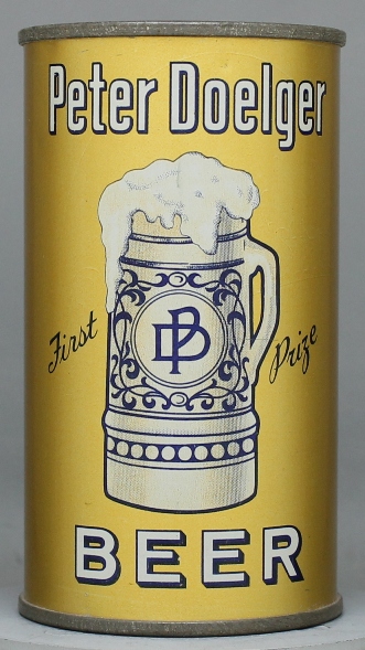 Peter Doelger First Prize Beer Flat Top Can