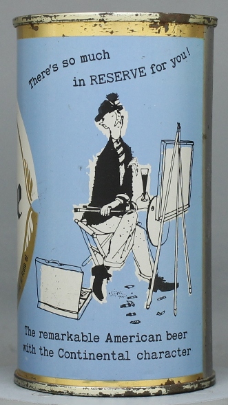 Peter Hand Reserve Beer Flat Top Can