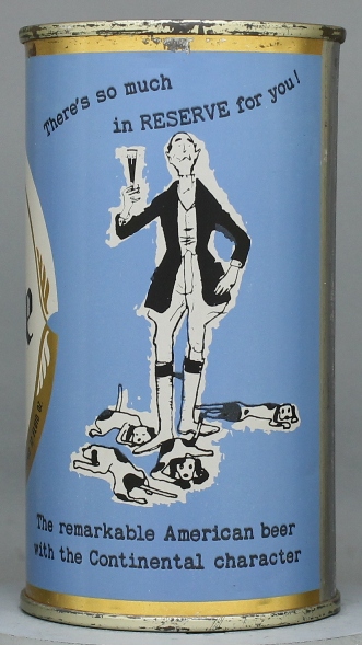 Peter Hand Reserve Beer Flat Top Can