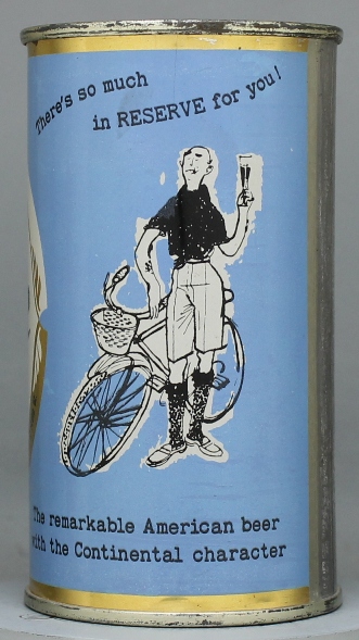 Peter Hand Reserve Beer Flat Top Can