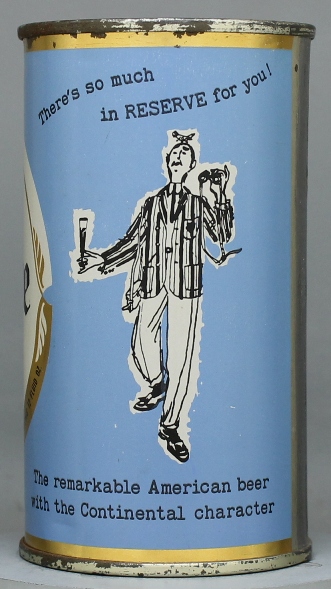 Peter Hand Reserve Beer Flat Top Can