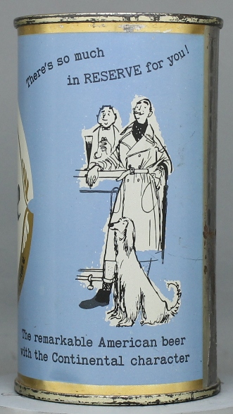 Peter Hand Reserve Beer Flat Top Can