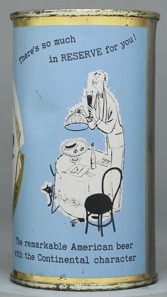 Peter Hand Reserve Beer Flat Top Can