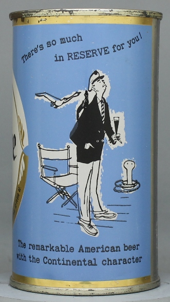 Peter Hand Reserve Beer Flat Top Can