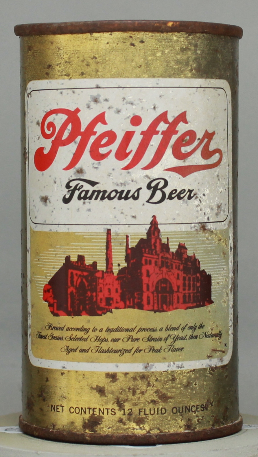 Pfeiffer's Famous Beer Flat Top Can