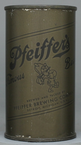 Pfeiffer Premium Beer Flat Top Can