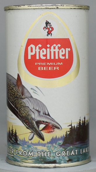 Pfeiffer Premium Beer Flat Top Can