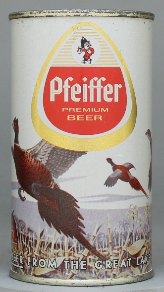 Pfeiffer Premium Beer Flat Top Can