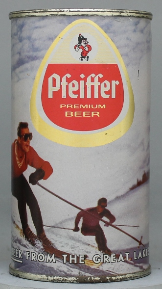 Pfeiffer Premium Beer Flat Top Can