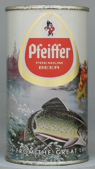 Pfeiffer Premium Beer Flat Top Can
