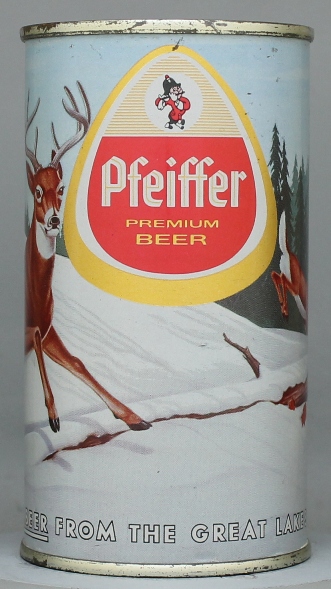 Pfeiffer Premium Beer Flat Top Can