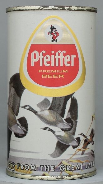 Pfeiffer Premium Beer Flat Top Can