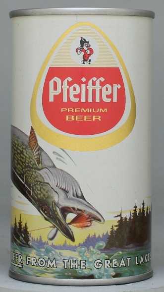 Pfeiffer Premium Beer Flat Top Can