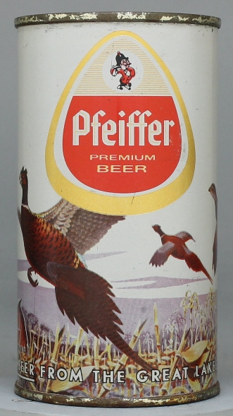 Pfeiffer Premium Beer Flat Top Can