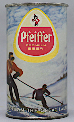 Pfeiffer Premium Beer Flat Top Can