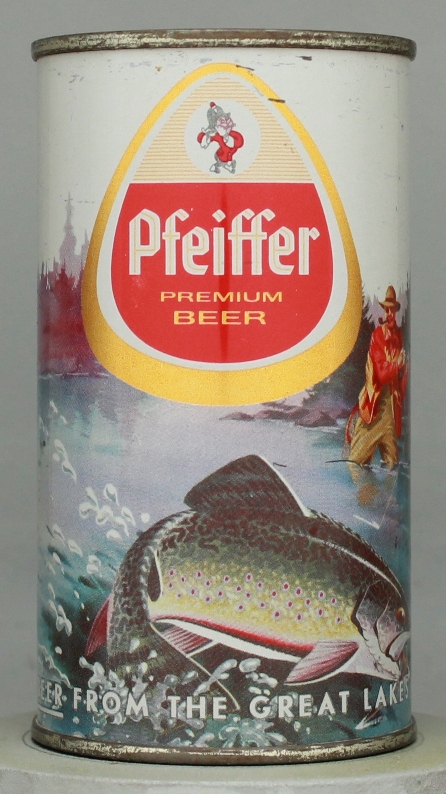 Pfeiffer Premium Beer Flat Top Can