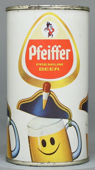 Pfeiffer Premium Beer Flat Top Can