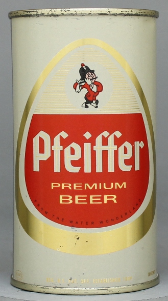 Pfeiffer Premium Beer Flat Top Can