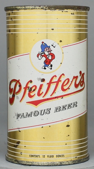 Pfeiffer Premium Beer Flat Top Can