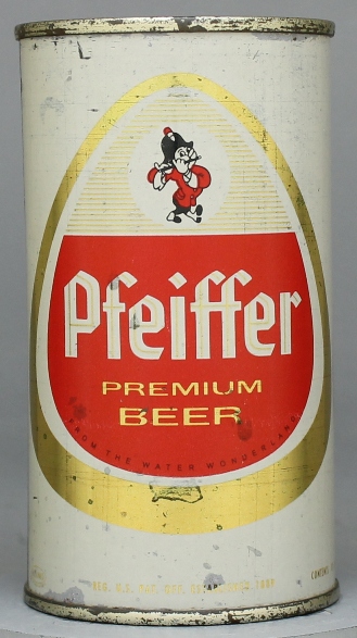 Pfeiffer Premium Beer Flat Top Can