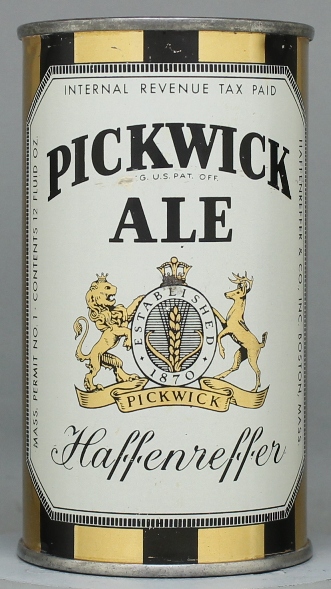 Pickwick Ale Flat Top Can