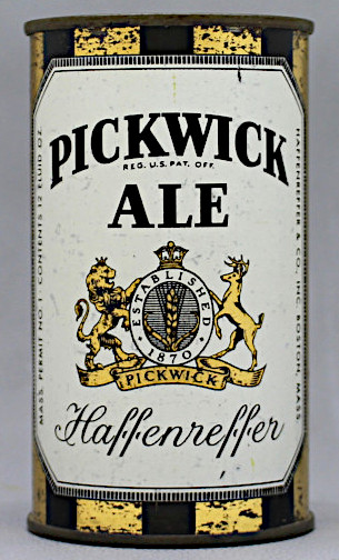 Pickwick Ale Flat Top Can