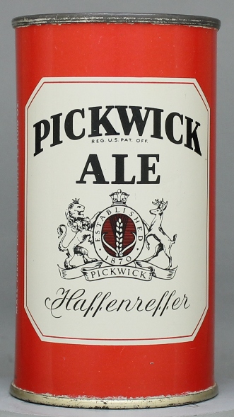 Pickwick Ale Flat Top Can