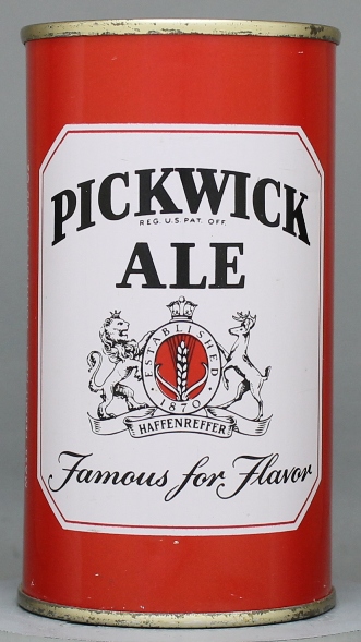 Pickwick Ale Flat Top Can