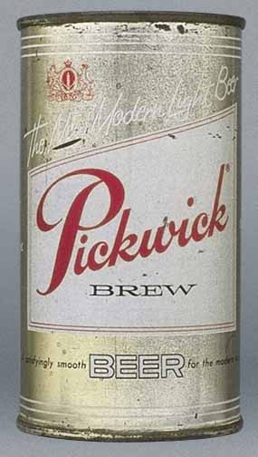 Pickwick Brew Beer Flat Top Can
