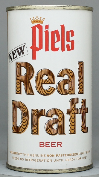 Piels Real Draft Flat Top Can