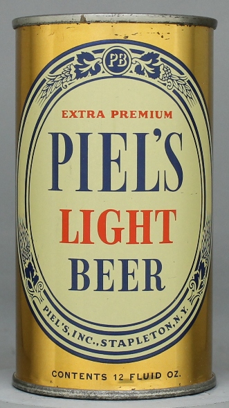 Piels Light Beer Flat Top Can