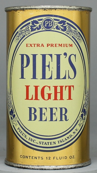 Piels Light Beer Flat Top Can