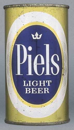 Piels Light Beer Flat Top Can