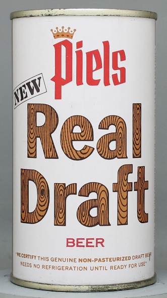 Piels Real Draft Flat Top Can
