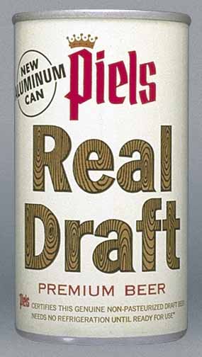 Piels Real Draft Flat Top Can