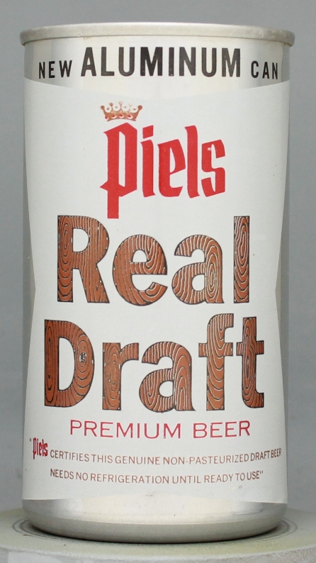 Piels Real Premium Draft Flat Top Can