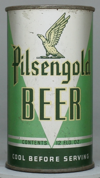 Pilsengold Beer Flat Top Can