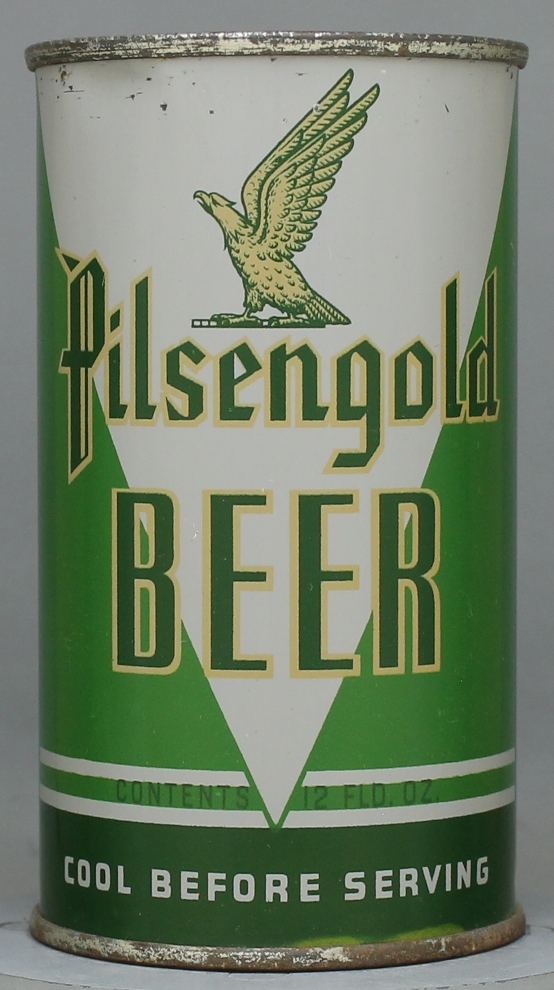 Pilsengold Beer Flat Top Can