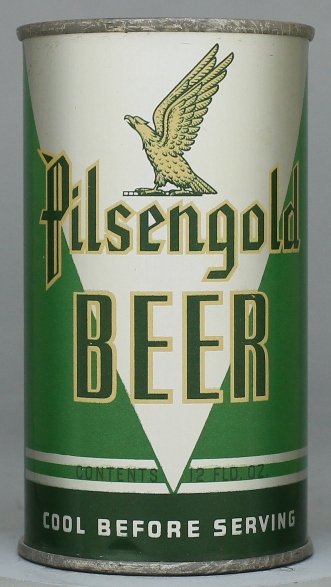 Pilsengold Beer Flat Top Can