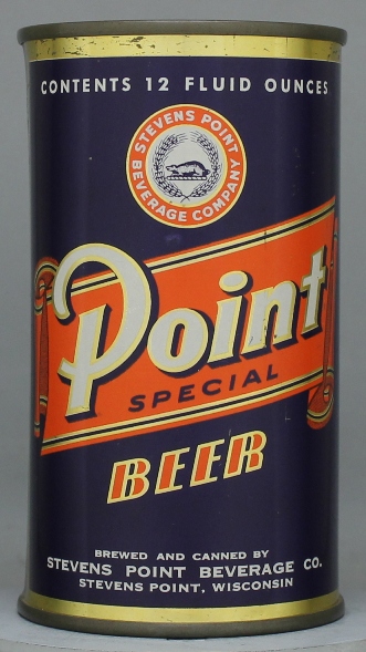 Point Special Beer Flat Top Can