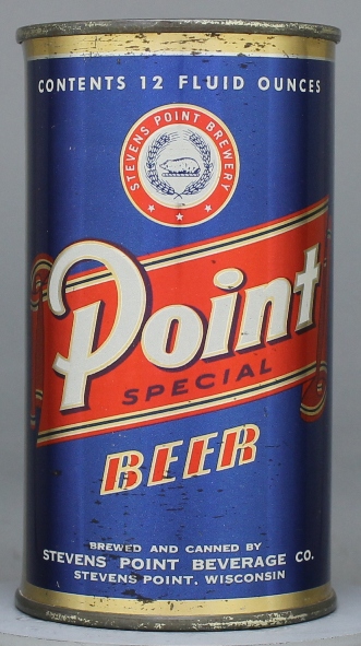 Point Special Beer Flat Top Can